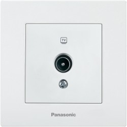 Розетка телевизионная Panasonic Karre Plus (WKTC04512WH-RU) скрыт. IP20 белый (упак.:1шт)