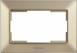 Рамка Panasonic Arkedia Slim WNTF08092BR-RU декоративная 1x пластик бронза (упак.:1шт)