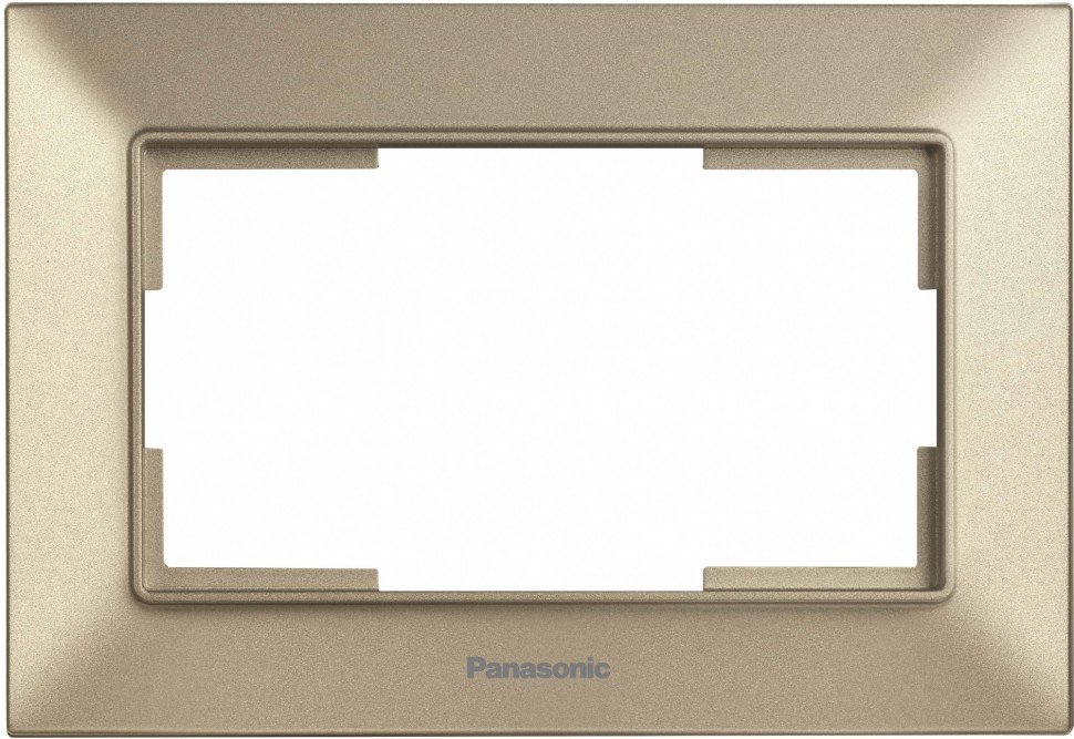 Рамка Panasonic Arkedia Slim WNTF08092BR-RU декоративная 1x пластик бронза (упак.:1шт)