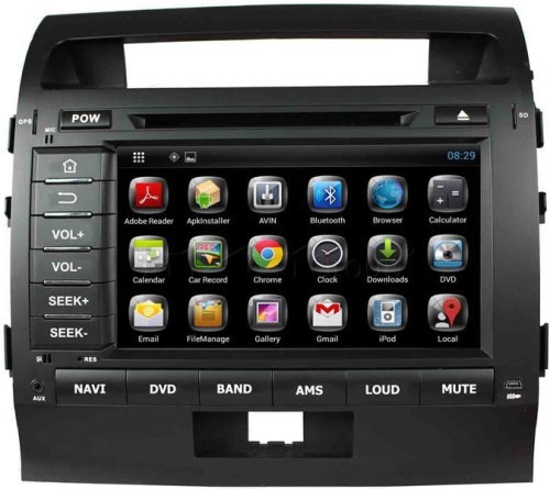 Автомагнитола CD DVD ACV AD-8041 2DIN 4x45Вт