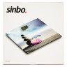 Весы напольные электронные Sinbo SBS 4449S макс.180кг рисунок/цветы