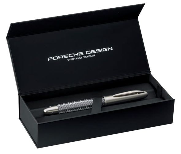 Ручка шариковая Pelikan Porsche Design Tec Flex K`3110 (PD988709) стальной подар.кор.
