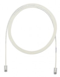 Патч-корд Panduit UTP28CH0.5M вилка RJ-45-вилка RJ-45 кат.5е 0.5м белый LSZH