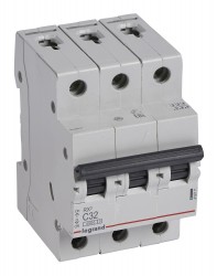 Выключатель автоматический Legrand RX3 419711 32A тип C 4.5kA 3П 400В 3мод