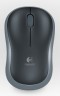 Мышь Logitech M185 серый оптическая (1000dpi) беспроводная USB1.1 для ноутбука (2but)