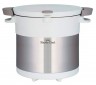 Термокастрюля Thermos Shuttle Chef KBC-4500 PWH 4.5л. белый/серебристый (451538)
