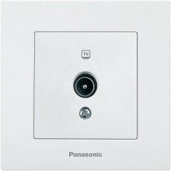 Розетка телевизионная Panasonic Karre Plus (WKTC04542WH-RU) скрыт. IP20 белый (упак.:1шт)