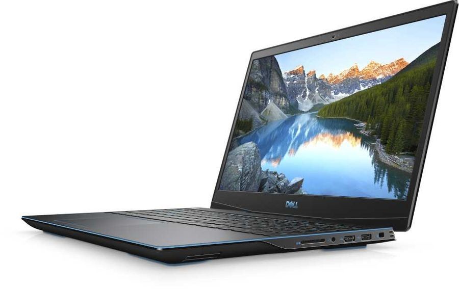 Ноутбук Dell G3 3500 Core i5 10300H/8Gb/SSD512Gb/NVIDIA GeForce GTX 1650 4Gb/15.6" WVA/FHD (1920x1080)/Linux/black/WiFi/BT/Cam