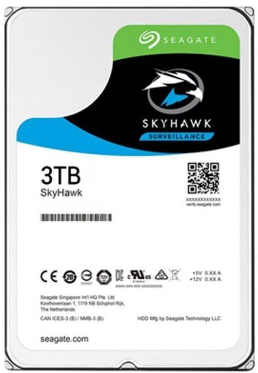Жесткий диск Seagate Original SATA-III 3Tb ST3000VX009 Skyhawk (5400rpm) 256Mb 3.5"