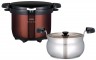 Термокастрюля Thermos Shuttle Chef KBG-3000 CBW 3л. коричневый/черный (450784)