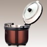 Термокастрюля Thermos Shuttle Chef KBG-3000 CBW 3л. коричневый/черный (450784)