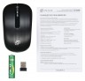 Мышь Оклик 525MW черный оптическая (1000dpi) беспроводная USB (2but)