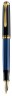 Ручка перьевая Pelikan Souveraen M 800 (PL995951) черный/синий M перо золото 18K с родиевым покрытием подар.кор.