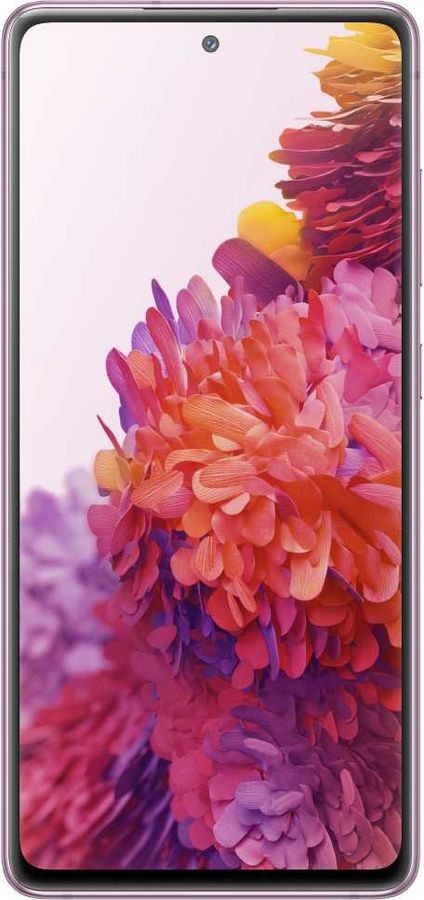 Смартфон Samsung SM-G780F Galaxy S20 FE 256Gb 8Gb лаванда моноблок 3G 4G 2Sim 6.5" 1080x2400 Android 10 12Mpix 802.11 a/b/g/n/ac/ax NFC GPS GSM900/1800 GSM1900 Ptotect microSD max1024Gb
