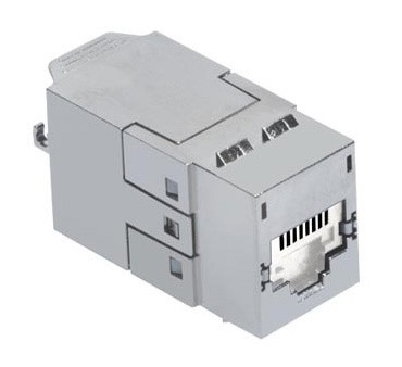 Модуль Molex KSJ-00062-02 Cat 6A 1xRJ45 Data Gate+ White