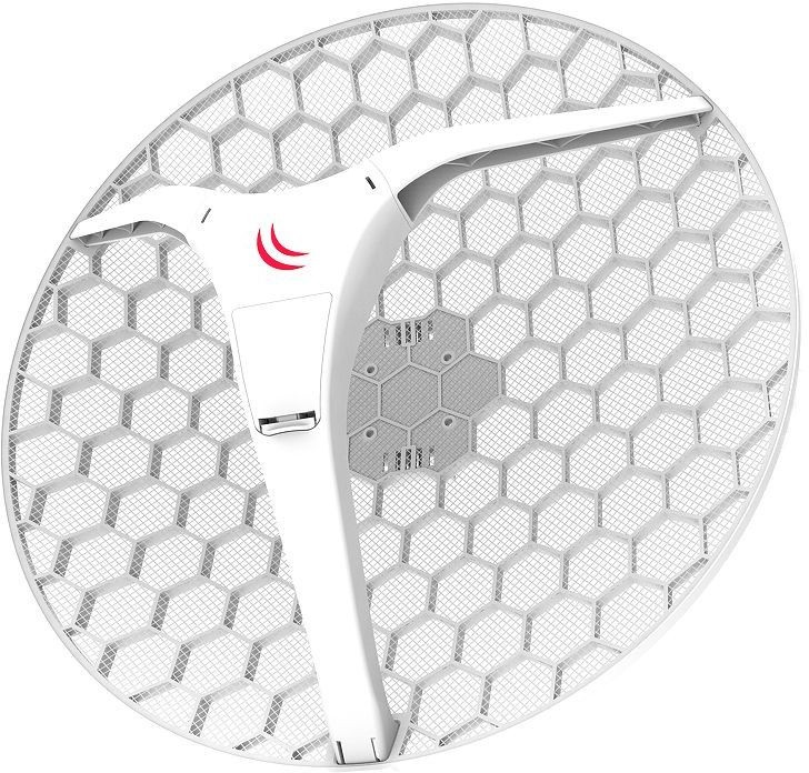 Антенна MikroTik LHG XL 5 ac двухдиапазонная белый (RBLHGG-5ACD-XL)