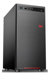 ПК IRU Home 223 MT Ryzen 3 PRO 3200G (3.6)/8Gb/SSD240Gb/Vega 8/Free DOS/GbitEth/400W/черный