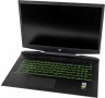 Ноутбук HP Pavilion Gaming 17-cd1050ur Core i5 10300H/8Gb/SSD512Gb/NVIDIA GeForce GTX 1650 4Gb/17.3"/IPS/FHD (1920x1080)/Windows 10/black/green/WiFi/BT/Cam