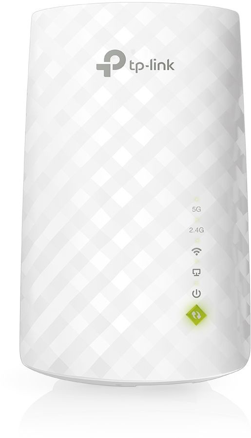 Повторитель беспроводного сигнала TP-Link RE220 AC750 10/100BASE-TX/Wi-Fi белый
