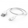 Кабель Hama H-173863 00173863 USB A(m) Lightning (m) 1м белый