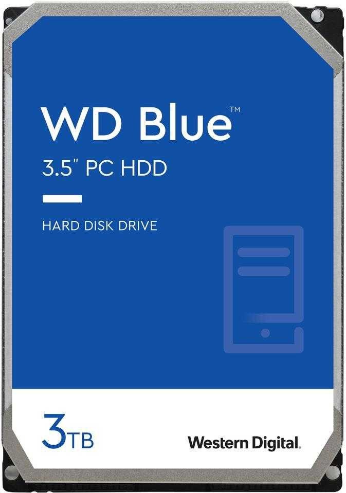 Жесткий диск WD Original SATA-III 3Tb WD30EZAZ Blue (5400rpm) 256Mb 3.5"