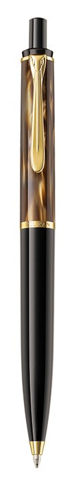 Ручка шариковая Pelikan Elegance Classic K200 (PL808972) коричневый мрамор M черные чернила подар.кор.