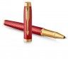 Ручка роллер Parker IM Premium T318 (2143647) Red GT F черные чернила подар.кор.
