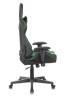 Кресло игровое Zombie A4 черный/зеленый искусственная кожа с подголов. крестовина пластик
