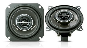 Колонки автомобильные Pioneer TS-1002I 120Вт 87дБ 4Ом 10см (4дюйм) (ком.:2кол.) коаксиальные двухполосные