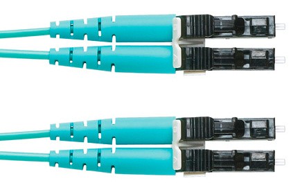 Патч-корд Panduit FZ2ELLNLNSNM007 2x50/125 OM4 LC дуплекс-LC дуплекс 7м LSZH аквамарин