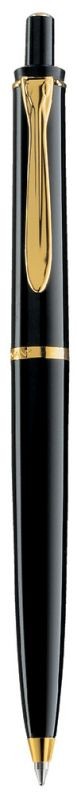 Ручка шариковая Pelikan Elegance Classic K200 (PL996686) черный/позолота M черные чернила подар.кор.