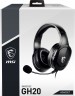 Наушники с микрофоном MSI Immerse GH20 черный 1.5м накладные оголовье (S37-2101060-SV)