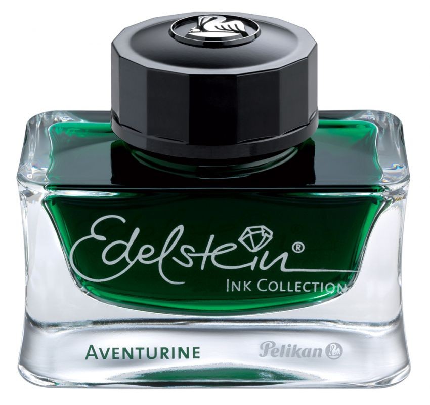 Флакон с чернилами Pelikan Edelstein EIGR (PL339366) Aventurine чернила темно-зеленые чернила 50мл для ручек перьевых