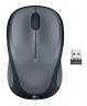 Мышь Logitech M235 серый/черный оптическая (1000dpi) беспроводная USB1.1 для ноутбука (2but)