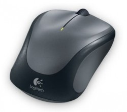 Мышь Logitech M235 серый/черный оптическая (1000dpi) беспроводная USB1.1 для ноутбука (2but)