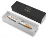 Ручка шариковая Parker IM Premium K318 (2143643) Pearl GT M синие чернила подар.кор.