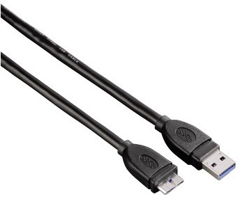 Кабель Hama H-54507 00054507 USB 3.0 A(m) mini USB 3.0 B (m) 1.8м черный