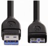 Кабель Hama H-54507 00054507 USB 3.0 A(m) mini USB 3.0 B (m) 1.8м черный