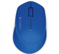 Мышь Logitech M280 синий оптическая (1000dpi) беспроводная USB (2but)