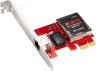 Сетевой адаптер 10G Etherrnet Asus PCE-C2500 PCI Express