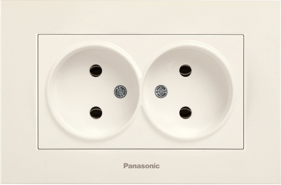Розетка силовая Panasonic Karre Plus (WKTC02042BG-RU) скрыт. IP20 бежевый (упак.:1шт)