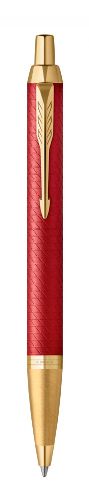 Ручка шариковая Parker IM Premium K318 (2143644) Red GT M синие чернила подар.кор.