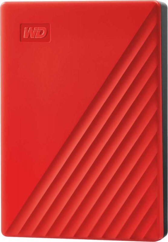 Жесткий диск WD Original USB 3.0 4Tb WDBPKJ0040BRD-WESN My Passport 2.5" красный