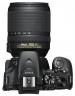 Зеркальный Фотоаппарат Nikon D5600 черный 24.2Mpix 18-140 VR AF-S 3" 1080p Full HD SDXC Li-ion