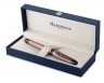 Ручка роллер Waterman Expert DeLuxe (2119264) Metallic Rose Gold RT F черные чернила подар.кор.