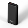 Мобильный аккумулятор Hiper Quick 20000 Li-Pol 20000mAh 3A+2A черный 2xUSB материал пластик