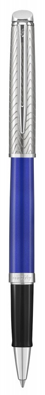 Ручка роллер Waterman Hemisphere Deluxe (2043219) Blue Wave CT черные чернила подар.кор.