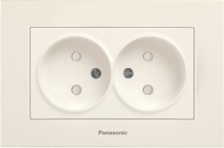 Розетка силовая Panasonic Karre Plus (WKTC02142BG-RU) скрыт. штор. IP20 бежевый (упак.:1шт)