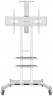 Подставка для телевизора Onkron TS1881 белый 50"-86" макс.105.9кг напольный мобильный