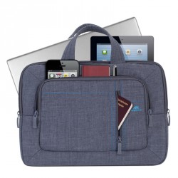 Сумка для ноутбука 13.3" Riva 7520 серый полиэстер (7520 GREY)